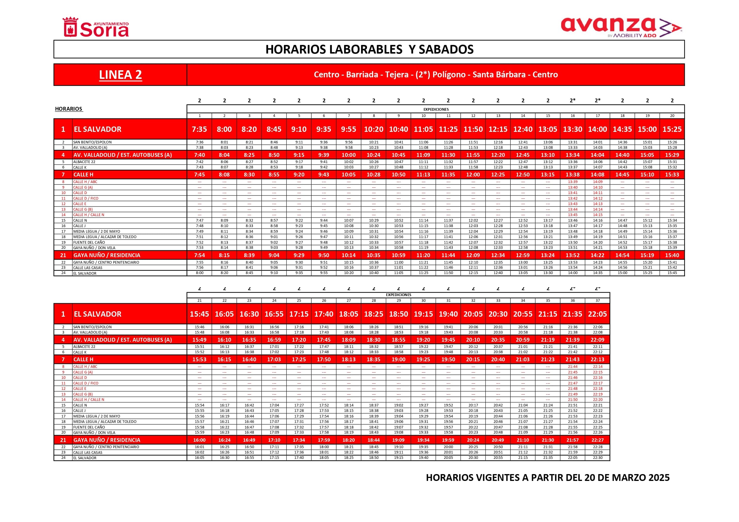 Horarios L12 Soria 21marzo2025 page 0001 1